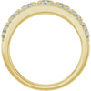1 CTW Lab-Grown Diamond Ring Solid 14K Yellow Gold 