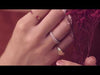 Video featuring Heart Signet Natural Diamond Ring 