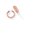 Chain Link Wear Everyday™ Hoop Earrings 14K Rose Gold