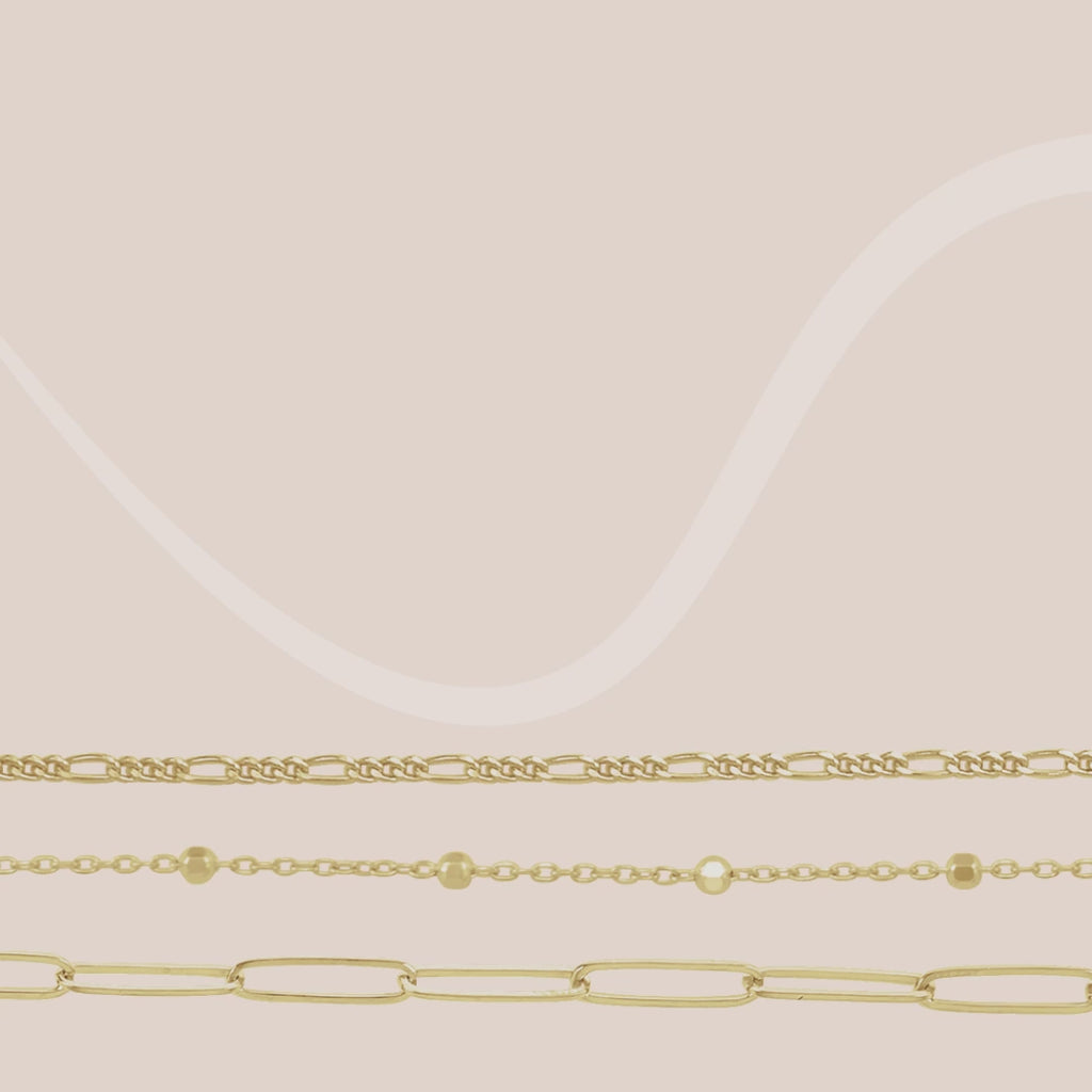 Choose your charm and chain in 14K yellow gold