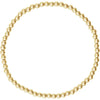 Stretchy 14K Gold Filled Bead Bracelet 3.0 MM