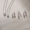 Diamond Solitaire Bezel-Set Necklaces 