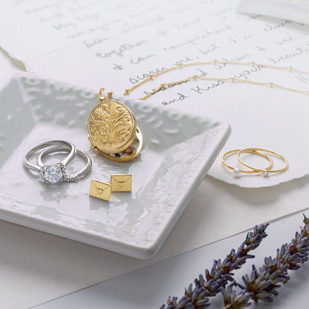 Oval Locket Gold Jewelry Keepsakes