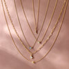 Collection of 14K Yellow Gold Necklaces