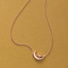 Crescent Moon and Star Adjustable Necklace by Vintage Magnality