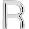 Sterling Silver Single R Initial Earring 302® Fine Jewelry Storyteller by Vintage Magnality