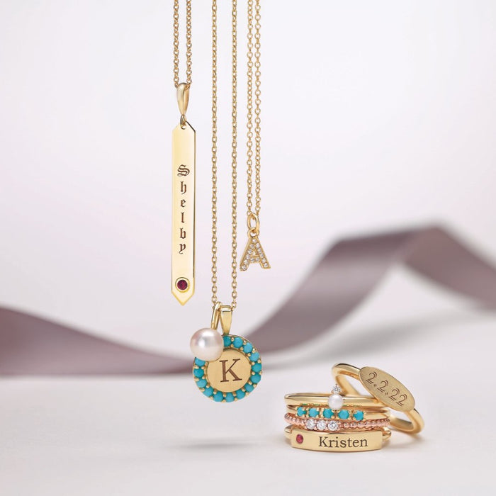 Personalized jewelry collection by Vintage Magnality