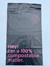 The compostable mailer we use to mail our Jewelry Travel Case Wallets
