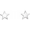 Star Stud Earrings 14K White Gold Platinum or Sterling 302® Fine Jewelry Storyteller by Vintage Magnality