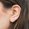 Wear Everyday™ Minimalist Perfection Diamond Bar Stud Earrings in 14K White Gold, Choose Lab-Grown or Natural Diamonds
