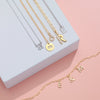 Initial Jewelry Necklaces in Solid 14K Gold Perfect for Gift Giving 