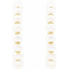 30.3 MM Freshwater Cultured Pearl Hoop Earrings in 14K Yellow Gold 
