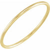 Dainty Stackable Wear Everyday Ring in 14K Yellow Gold