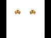 Video of Petite Skull & Crossbones Stud Earrings in 14K Yellow Gold