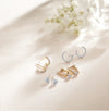 Gorgeous Lab-Grown Diamond Earrings including our Marilyn Diamond Stud 3 Prong Earrings