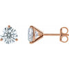  1 1/2 CTW Lab-Grown Diamond Stud Earrings in 14K Rose Gold
