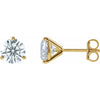 1 1/2 CTW Lab-Grown Diamond Stud Earrings in 14K Yellow Gold