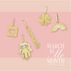 March is Me Month Celebrate You with our Gold Charms