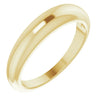 Petite Dome Wear Everyday™ Ring in Solid 14K Yellow Gold